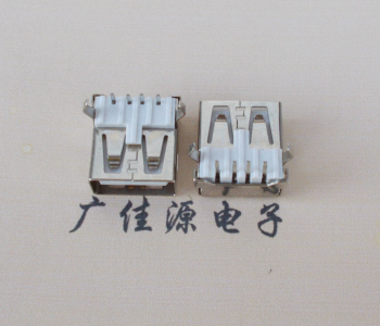 大岭山镇USB AF母座 LCP 耐高温250度280度 环保白胶芯
